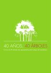 40 años, 40 árboles - Universidad Autónoma de Madrid