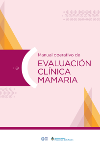 Manual Operativo de Evaluación Clínica Mamaria