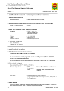 Gesal Fertilizante Líquido Universal