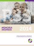 Memoria de Resultados, 2014