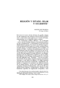 religión y estado: islam y occidente