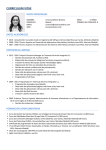 CURRICULUM VITAE - Tania Castellano