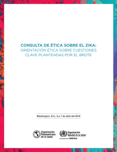 consulta de ética sobre el zika