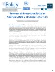 Sistemas de Protección Social en América Latina y el Caribe