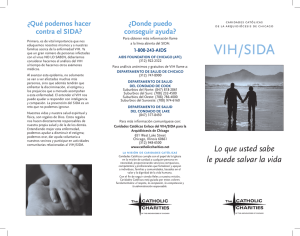 VIH/SIDA - Catholic Charities of the Archdiocese of Chicago