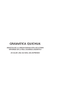 gramatica quichua - UNM Digital Repository