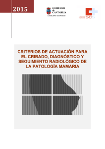criterios de actuación para el cribado, diagnóstico