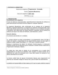 Programación Avanzada