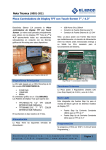 Nota Técnica /0001-2011 Placa Controladora de Display TFT con