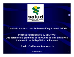 Diapositiva 1 - Ministerio de Salud de Panamá