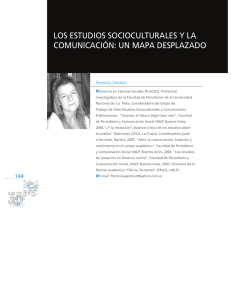 los estudios socioculturales y la comunicación: un mapa