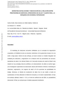 marketing de relaciones y negociación en la