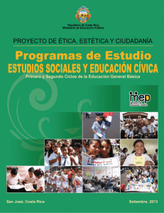programa de estudio estudios sociales y educación cívica