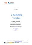 E-marketing Turístico