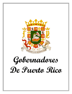 ver gobernadores de puerto rico - Fundación Biblioteca Rafael