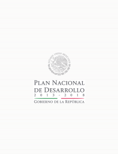 Plan Nacional de Desarrollo 2013-2018