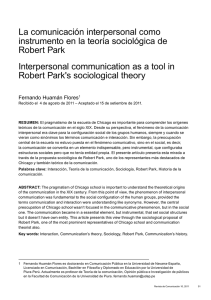 La comunicación interpersonal como instrumento en la teoría