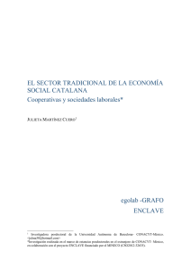 El sector tradicional de la economía social catalana. Cooperativas y