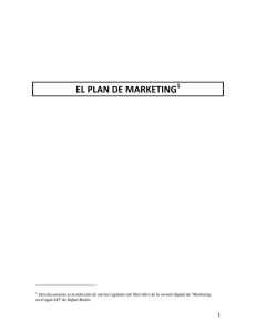 el plan de marketing - Iniciativaemprendedora