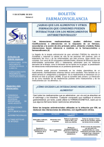 BOLETIN FARMACOVIGILANCIA NUMERO 2