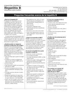 Preguntas frecuentes acerca de la hepatitis B