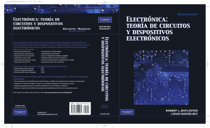 Electrónica teoría de circuitos y dispositivos electrónicos