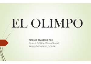 El Olimpo (1) - IESO Villa de Sotillo