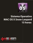 Sistema Operativo MAC OS X Snow Leopard 15 horas