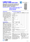 UR2100-2000-2200 Regulador de Corriente