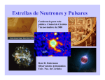 Estrellas de Neutrones y Pulsares