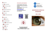 máster en ciencias forenses 2012-2014