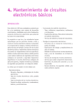 Módulo 4 - Mantenimiento de circuitos electrónicos básicos
