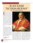 JUAN XXIII “EL PAPA BUENO”