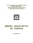 manual descriptivo de puestos - rrhh