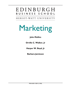 Marketing - Edinburgh Business School