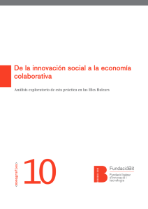 De la innovación social a la economía colaborativa