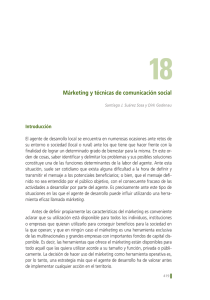 Márketing y técnicas de comunicación social