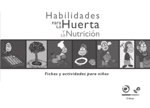 Habilidades para la Huerta Cuaderno para niños