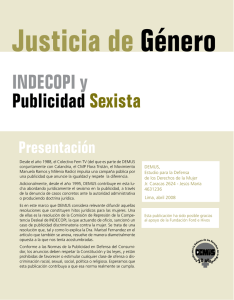 INDECOPI y Publicidad Sexista