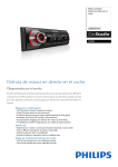 CE233/19 Philips Sistema de audio para el coche