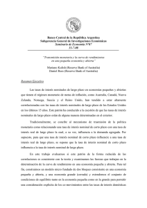 Banco Central de la República Argentina Subgerencia