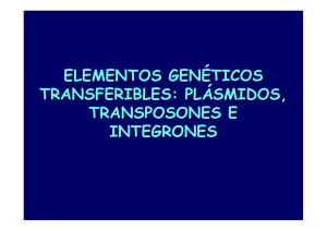 Tema 8. Elementos genéticos transferibles, plásmidos - EHU-OCW