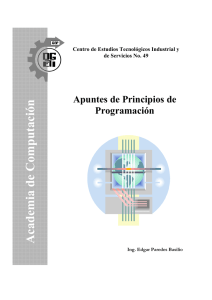 Principios de Programación I