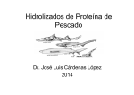Hidrolizados de Proteina de Pescado2014