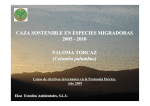 Censo invernantes paloma torcaz 2010 - Extremambiente