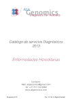 Catálogo Enfermedades Hereditarias