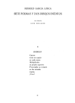 pdf Siete poemas y dos dibujos inéditos / Federico García Lorca