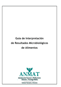 Guía de Interpretación de Resultados Microbiológicos de