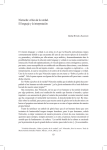 Nietzsche: crítica de la verdad. El lenguaje y la interpretación