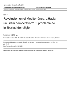 Revolución en el Mediterráneo: ¿Hacia un Islam democrático? El